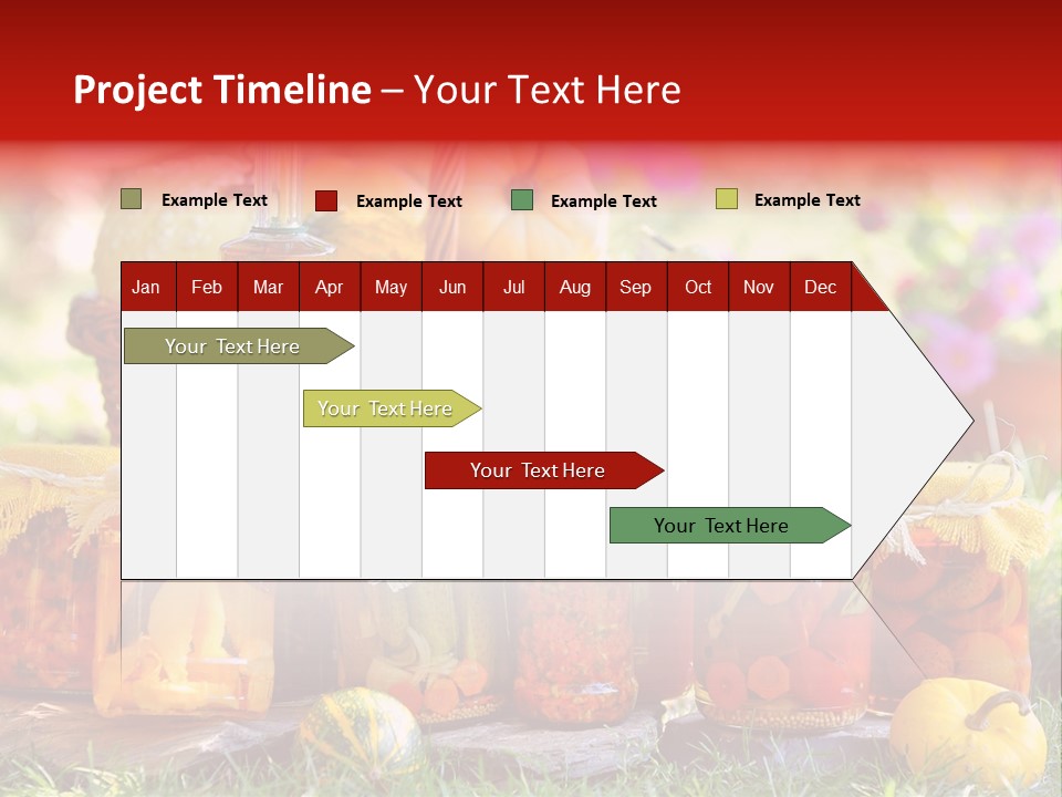 Conservas De Alimentos PowerPoint Template