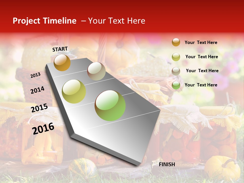Conservas De Alimentos PowerPoint Template