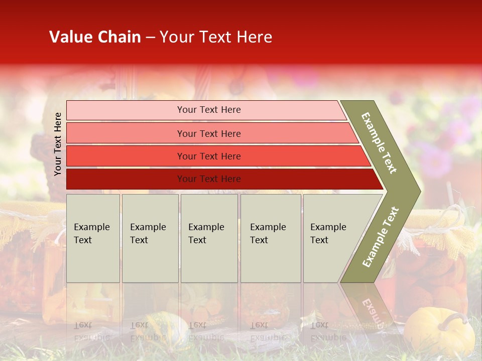 Conservas De Alimentos PowerPoint Template