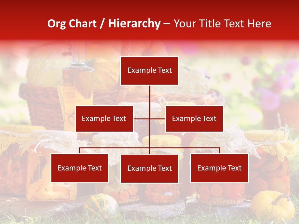 Conservas De Alimentos PowerPoint Template