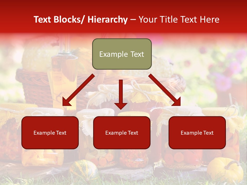 Conservas De Alimentos PowerPoint Template