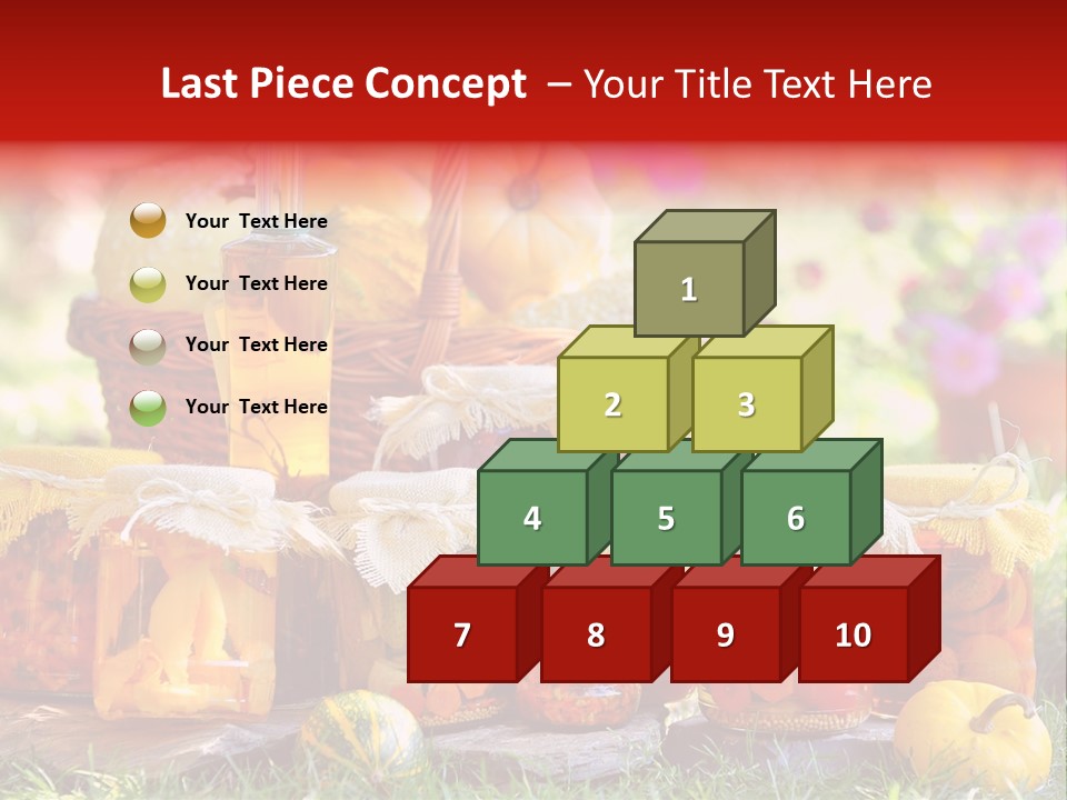 Conservas De Alimentos PowerPoint Template