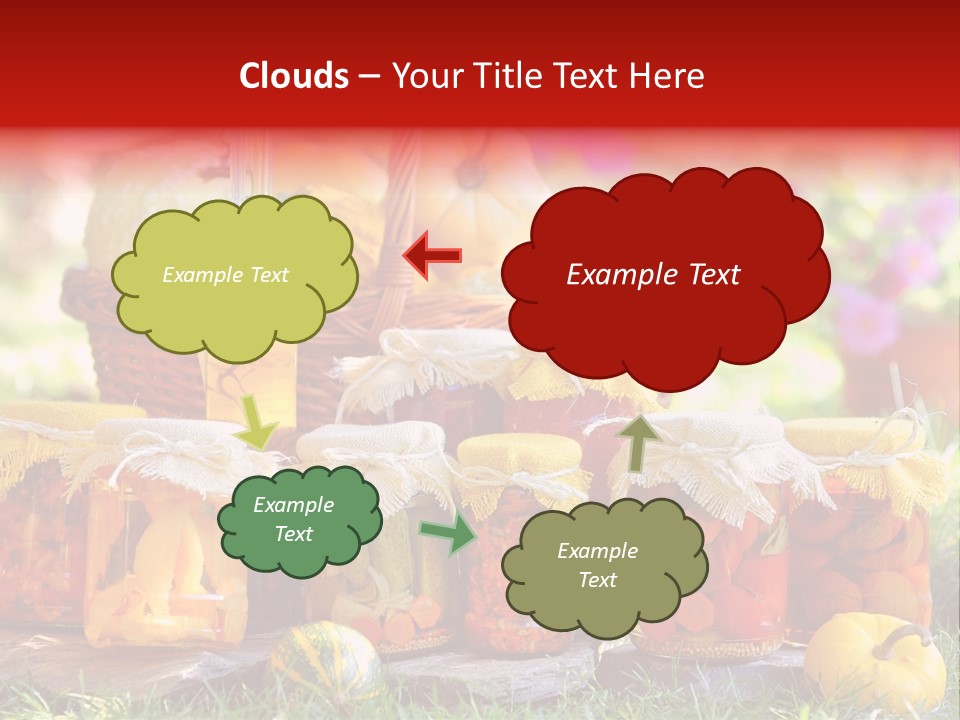 Conservas De Alimentos PowerPoint Template