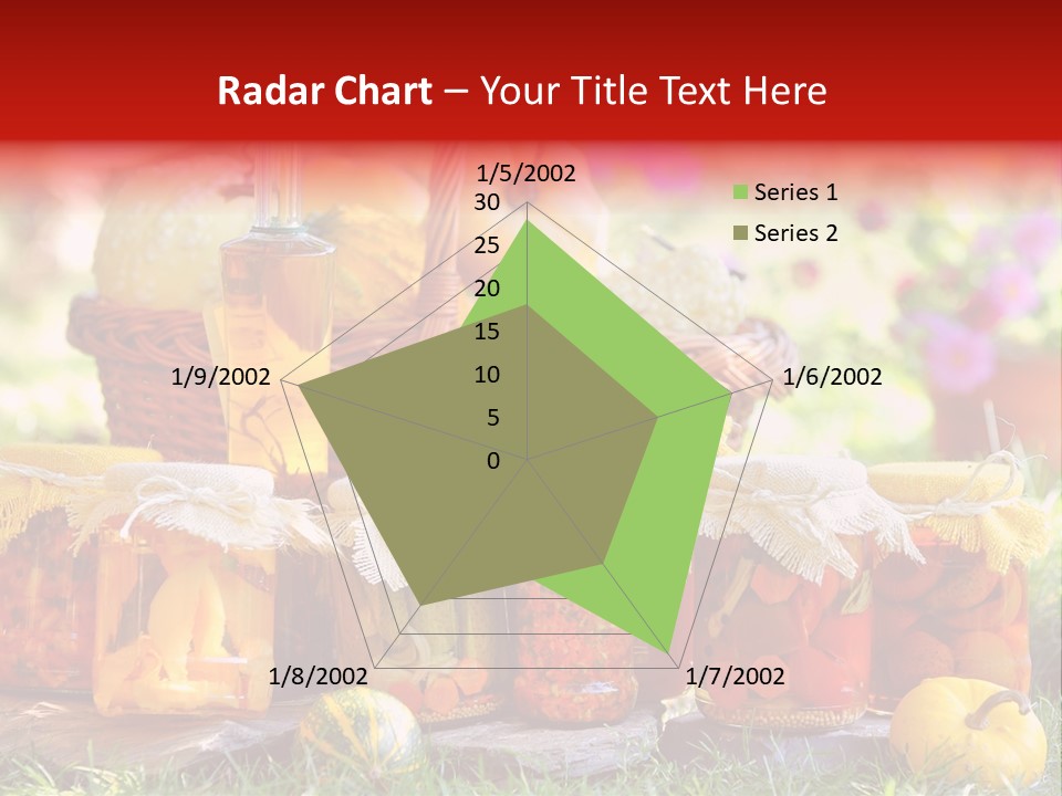 Conservas De Alimentos PowerPoint Template