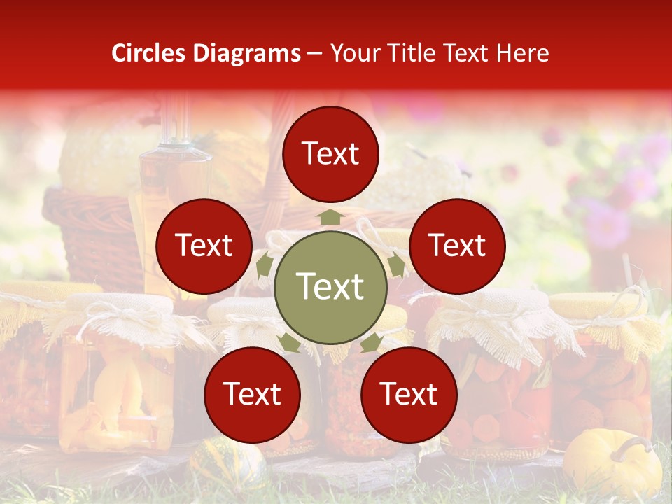 Conservas De Alimentos PowerPoint Template