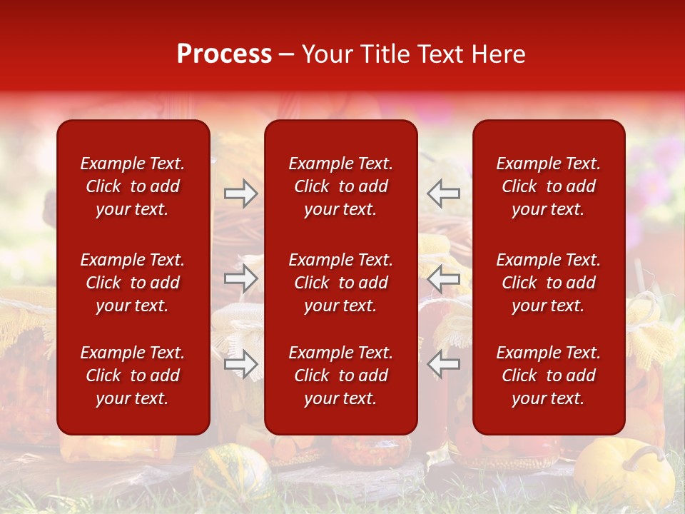 Conservas De Alimentos PowerPoint Template