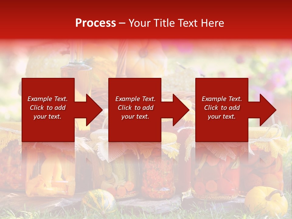 Conservas De Alimentos PowerPoint Template