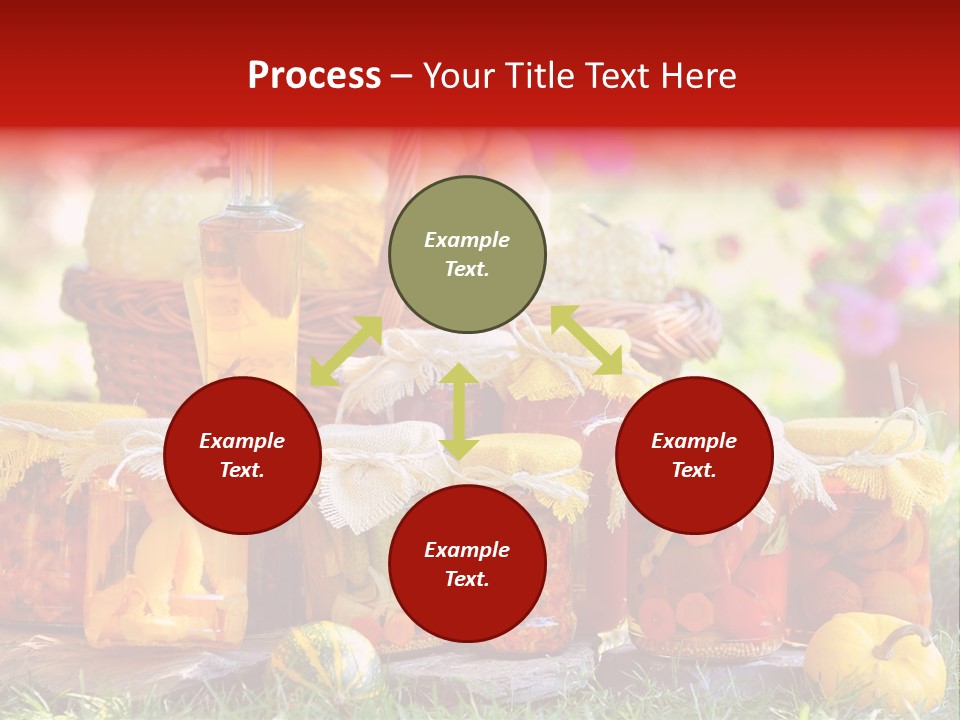 Conservas De Alimentos PowerPoint Template