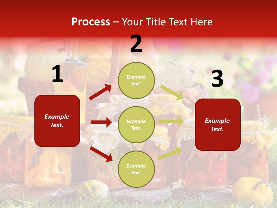 Conservas De Alimentos PowerPoint Template