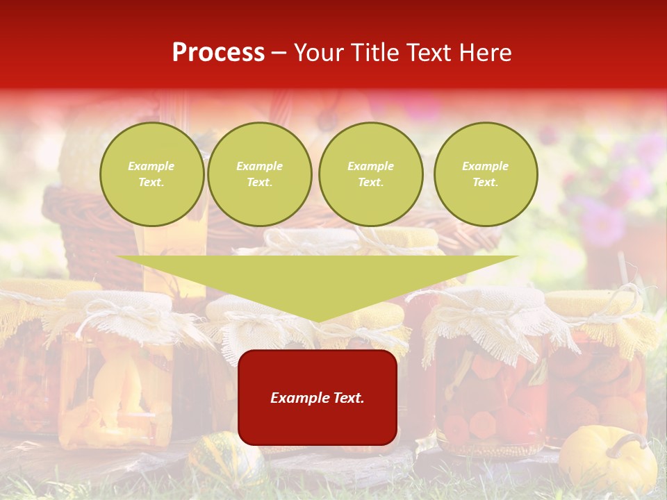 Conservas De Alimentos PowerPoint Template
