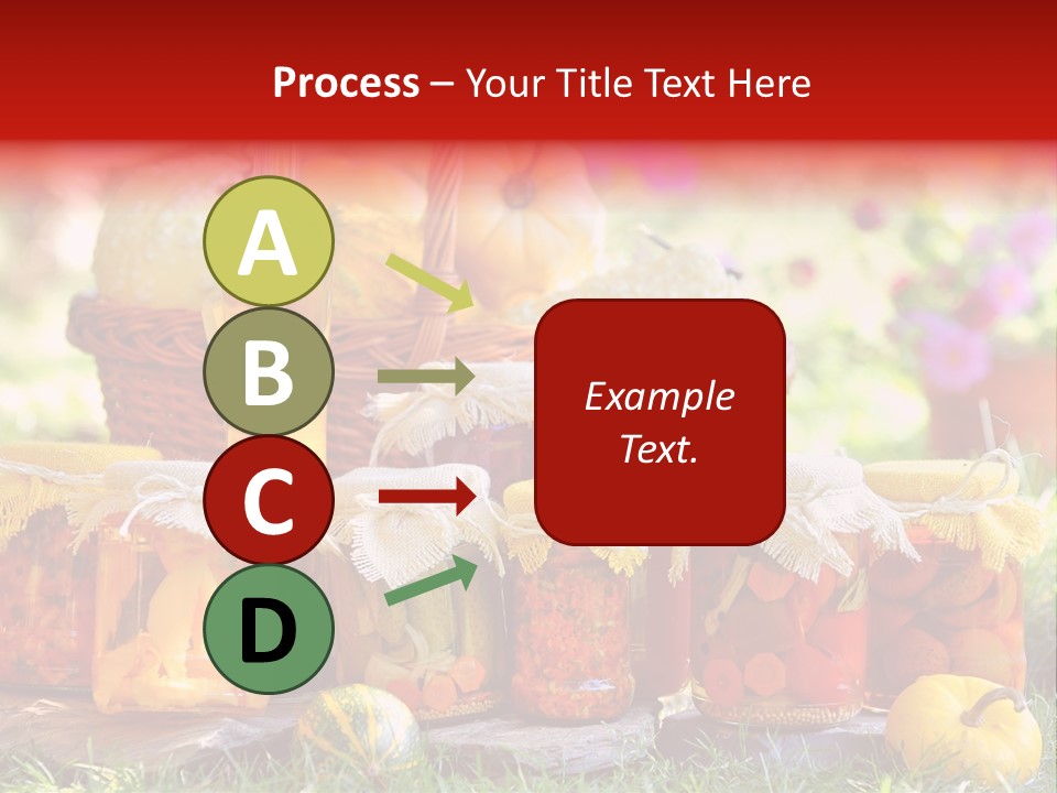Conservas De Alimentos PowerPoint Template