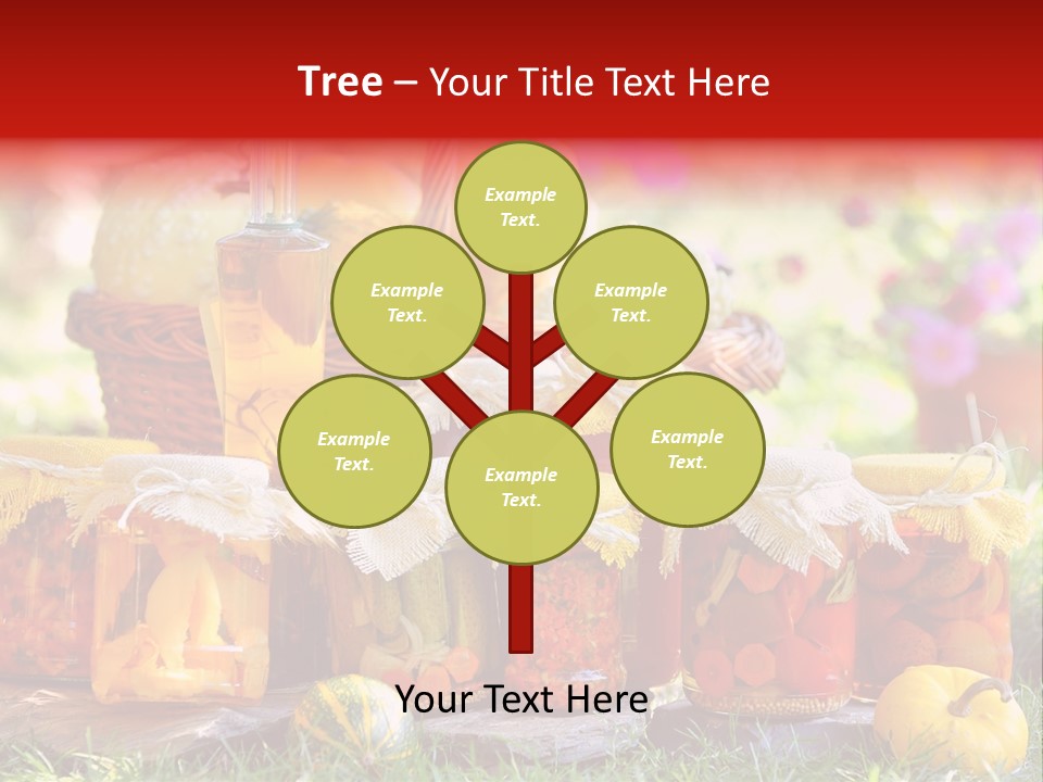 Conservas De Alimentos PowerPoint Template