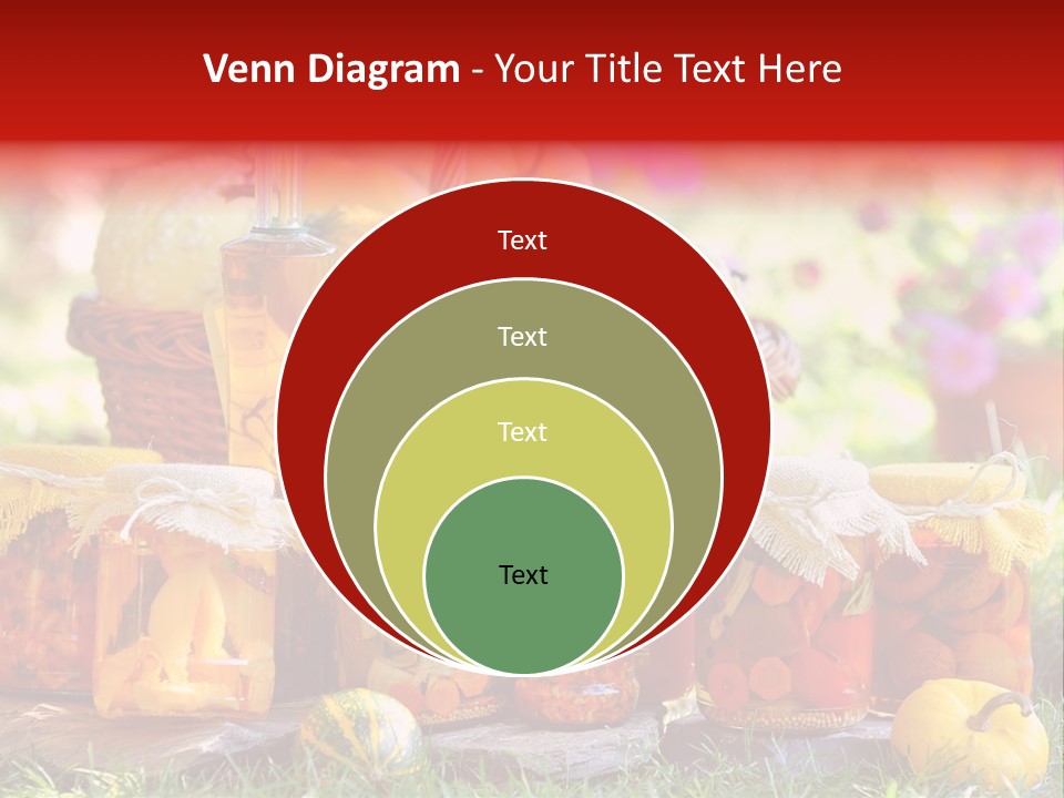 Conservas De Alimentos PowerPoint Template