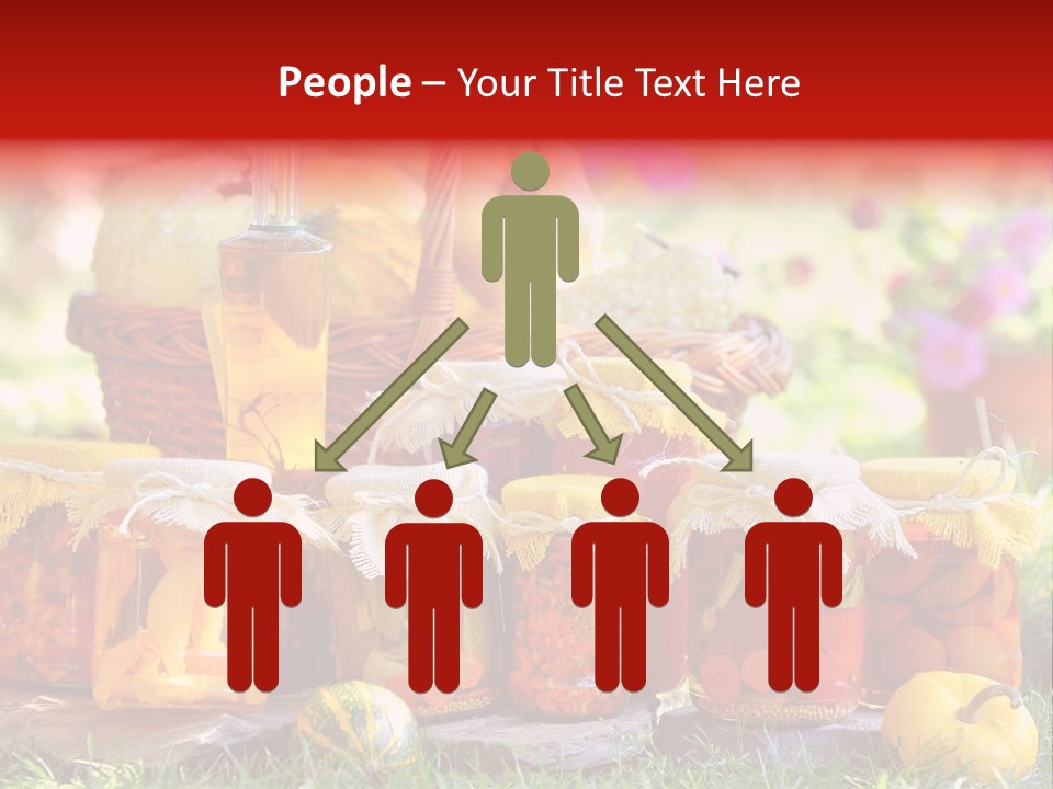 Conservas De Alimentos PowerPoint Template