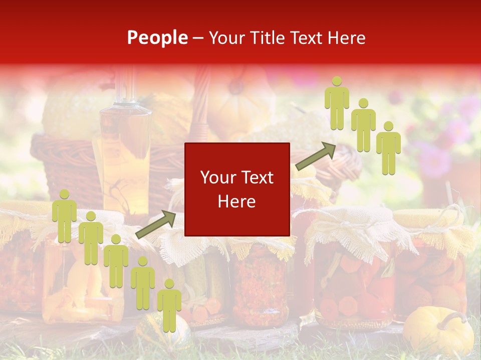 Conservas De Alimentos PowerPoint Template