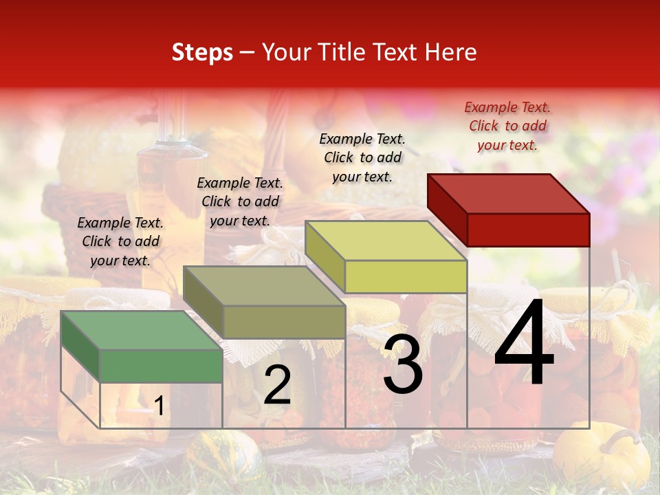 Conservas De Alimentos PowerPoint Template