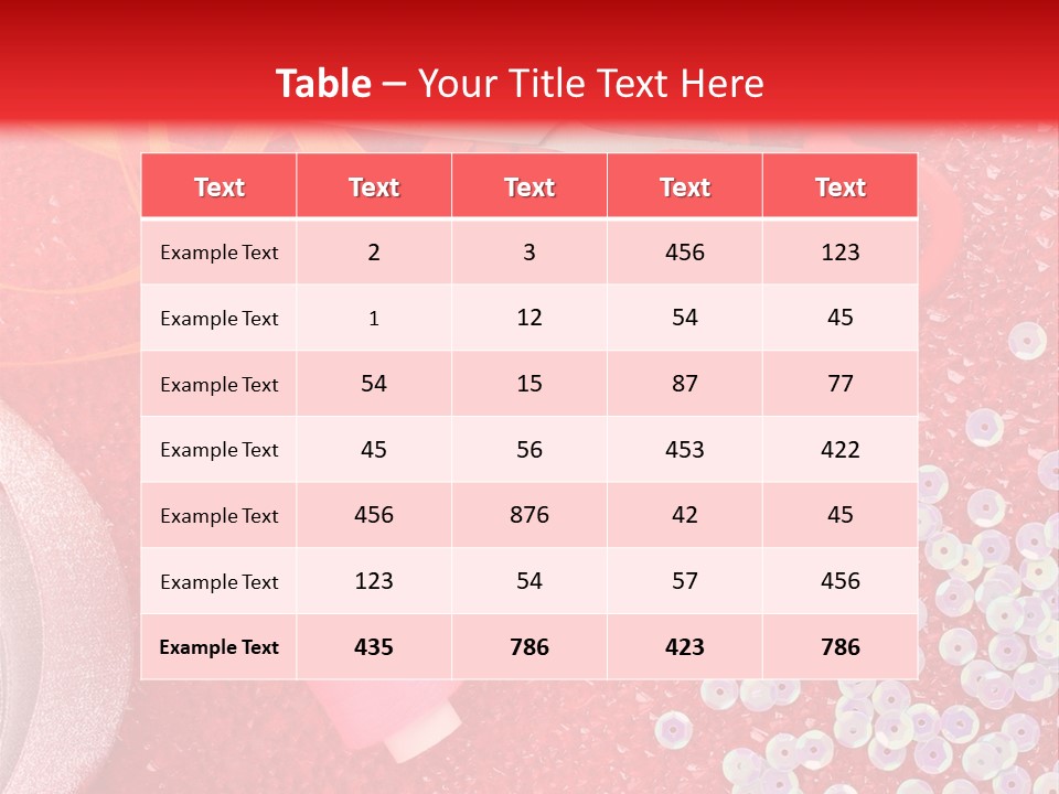 White Tailor Fabric PowerPoint Template