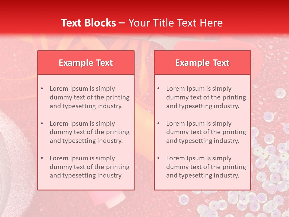 White Tailor Fabric PowerPoint Template