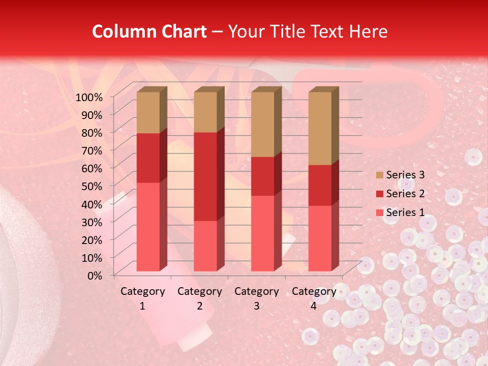 White Tailor Fabric PowerPoint Template