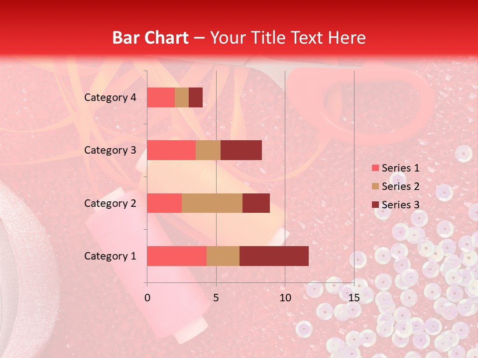 White Tailor Fabric PowerPoint Template