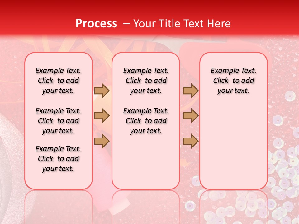 White Tailor Fabric PowerPoint Template