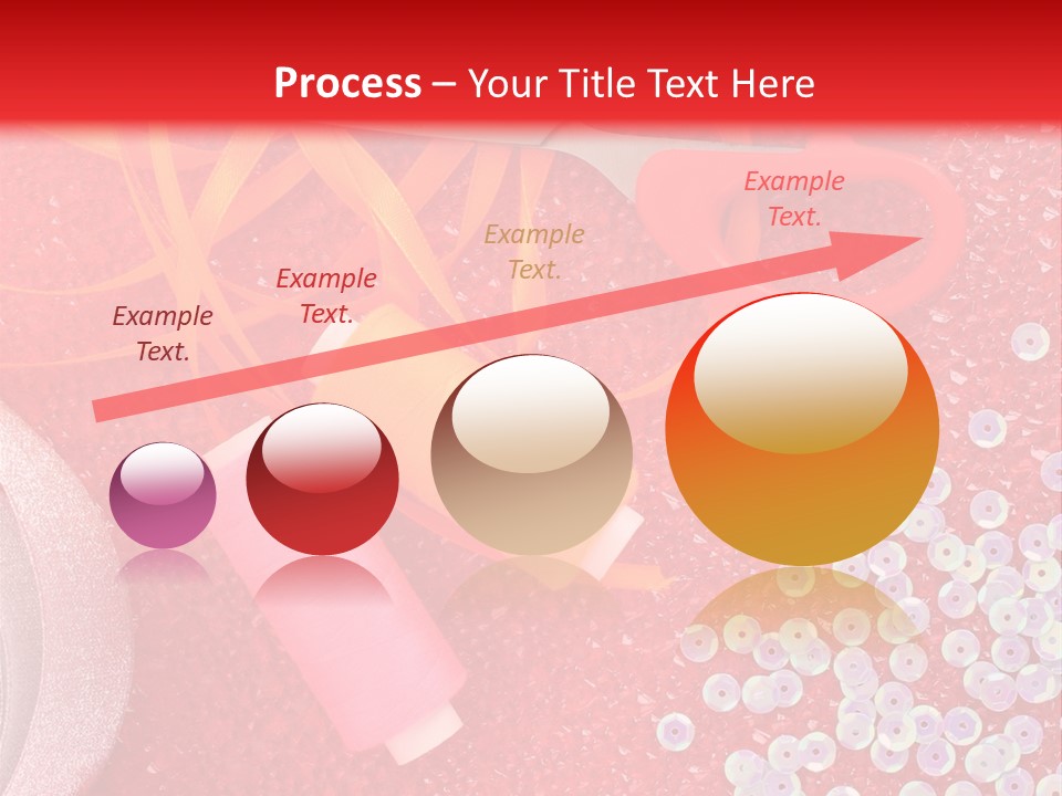 White Tailor Fabric PowerPoint Template