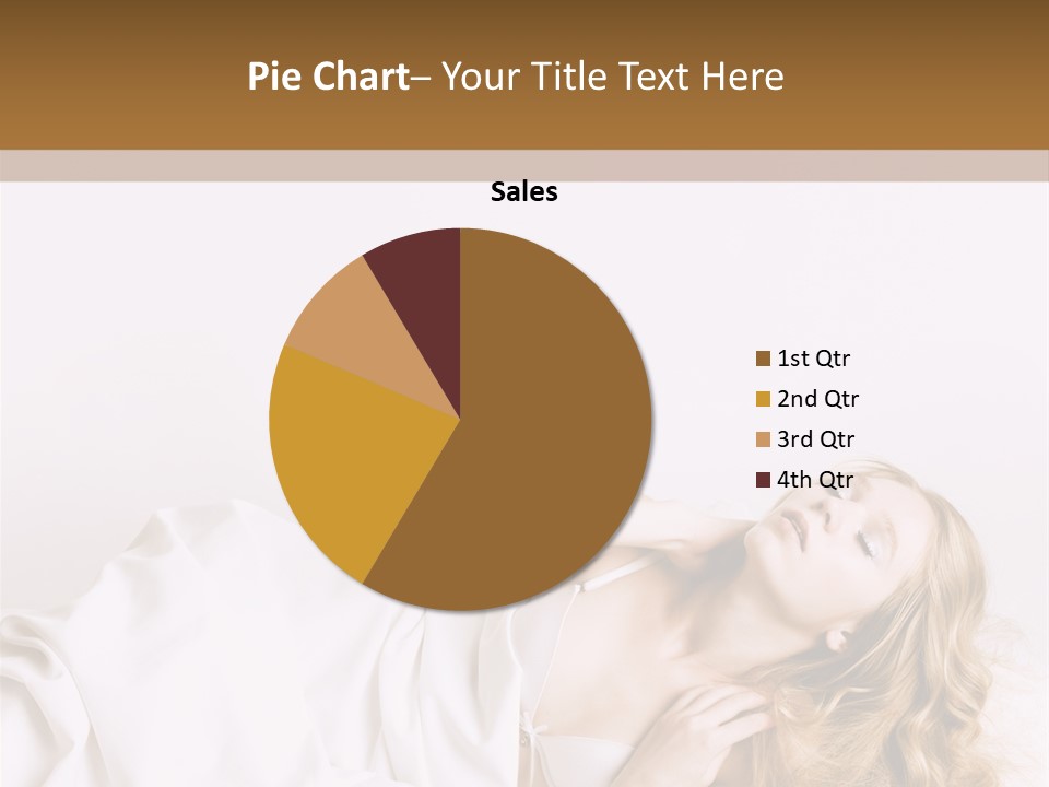 Sensuality Serenity Portrait PowerPoint Template