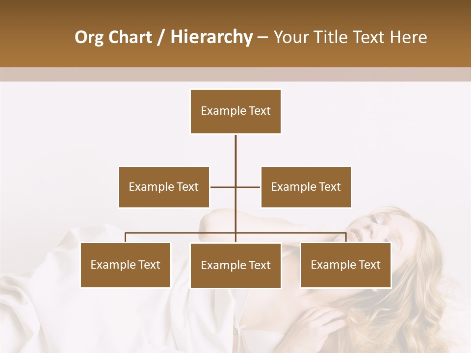 Sensuality Serenity Portrait PowerPoint Template