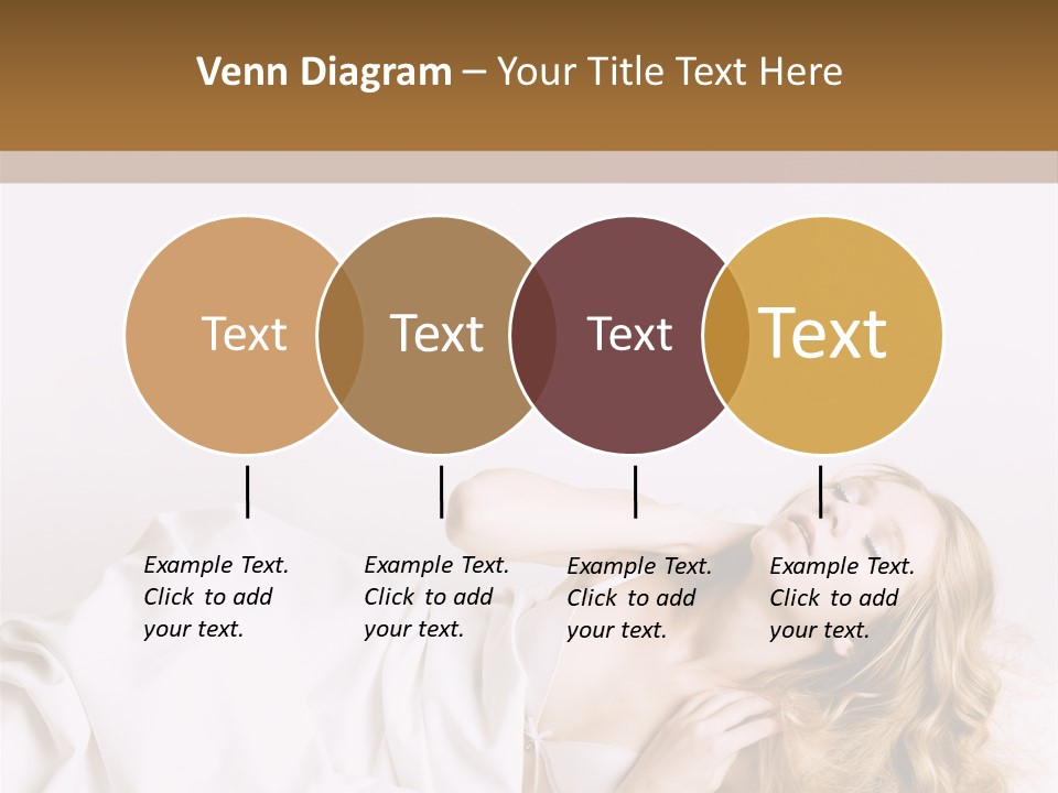 Sensuality Serenity Portrait PowerPoint Template