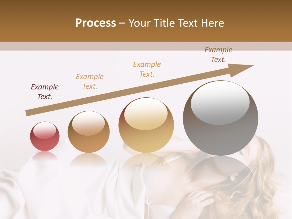 Sensuality Serenity Portrait PowerPoint Template