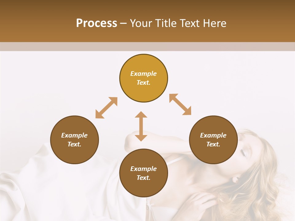 Sensuality Serenity Portrait PowerPoint Template