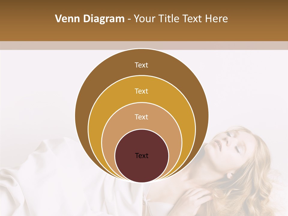 Sensuality Serenity Portrait PowerPoint Template