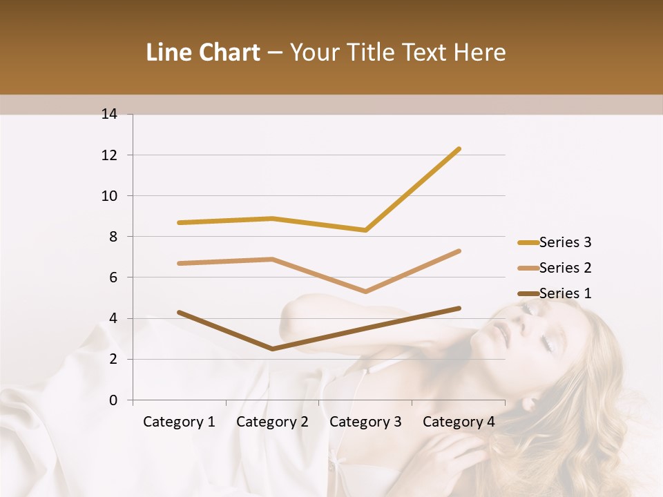 Sensuality Serenity Portrait PowerPoint Template