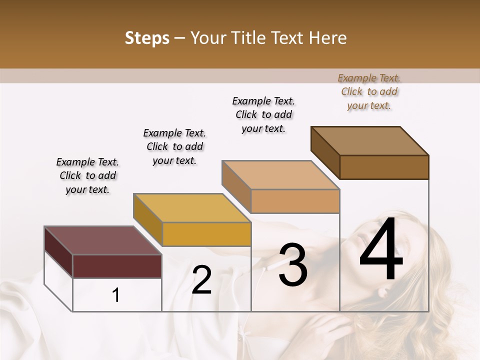 Sensuality Serenity Portrait PowerPoint Template
