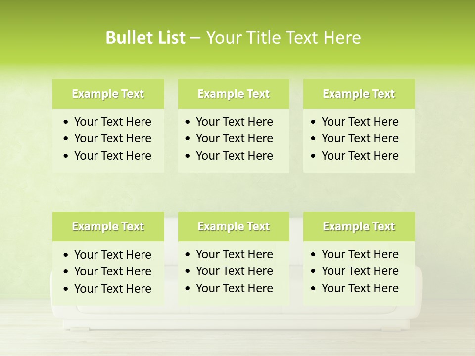 Wall Sticker For Bedroom PowerPoint Template