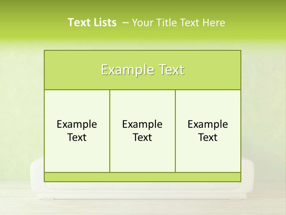 Wall Sticker For Bedroom PowerPoint Template