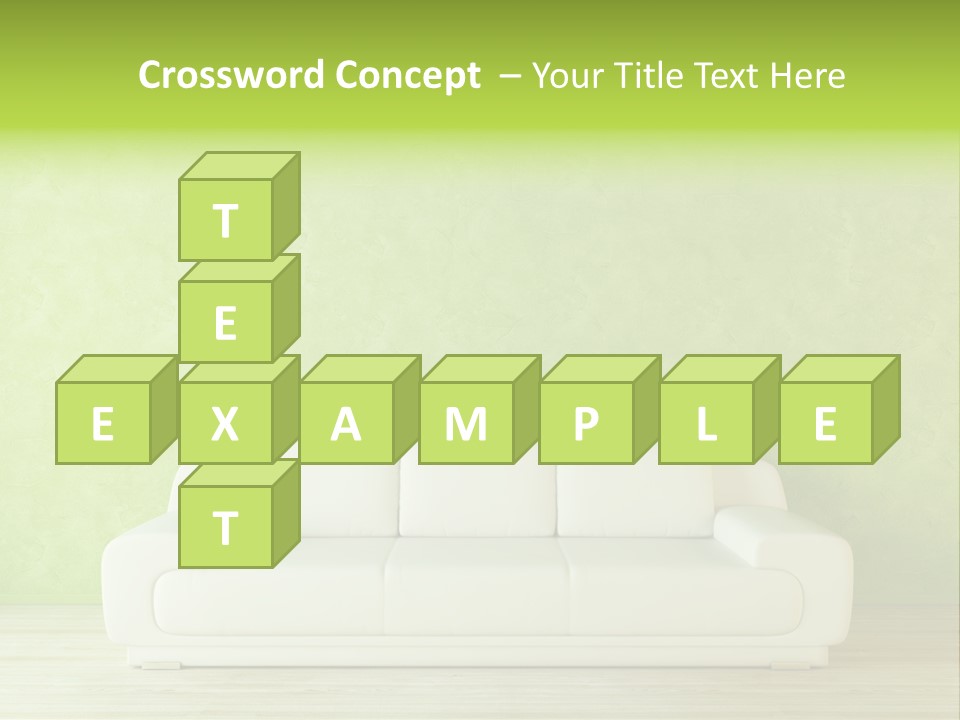 Wall Sticker For Bedroom PowerPoint Template