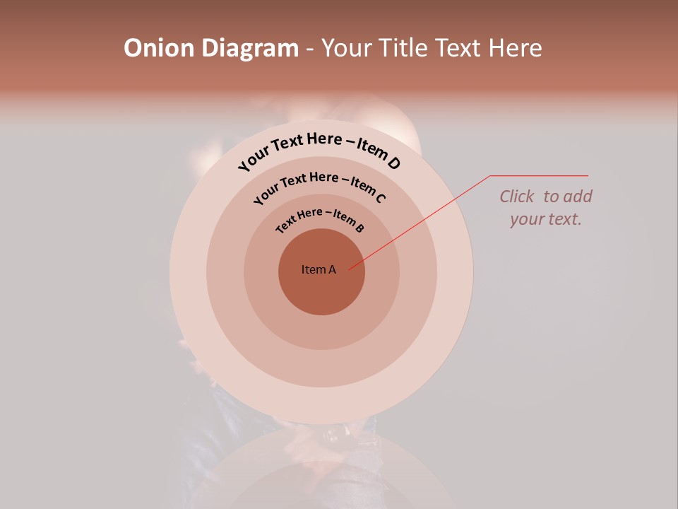 Male Model In Jeans PowerPoint Template