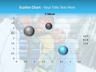 Family Ice Skating PowerPoint Template