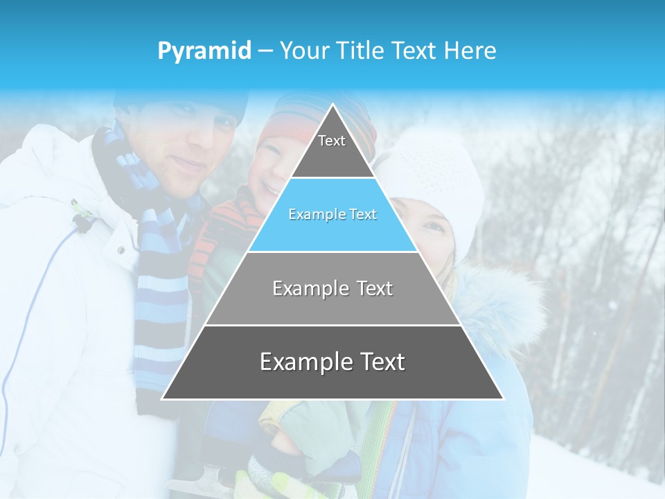 Family Ice Skating PowerPoint Template