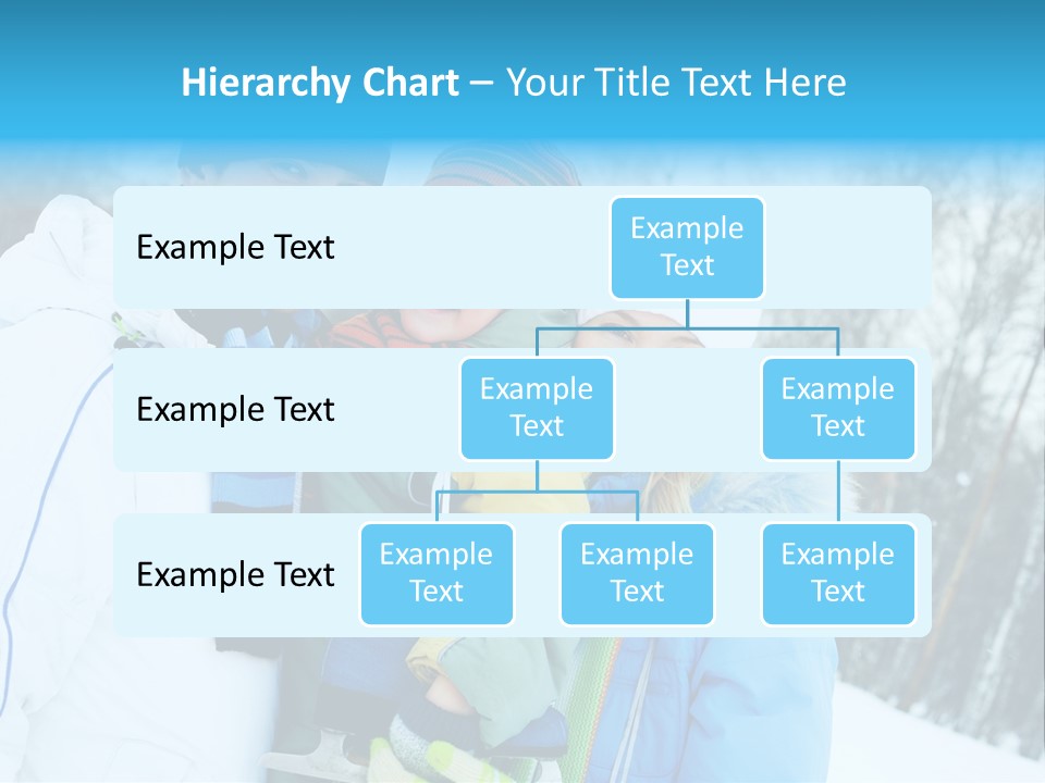 Family Ice Skating PowerPoint Template