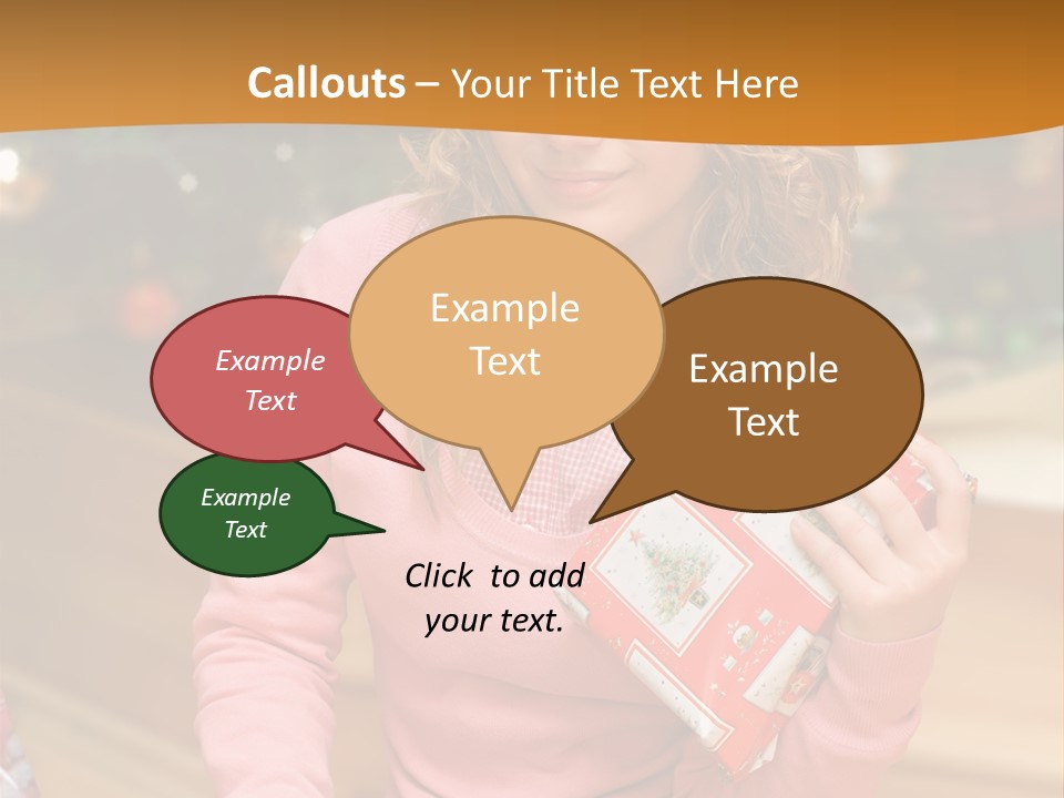 Christmas Frames PowerPoint Template