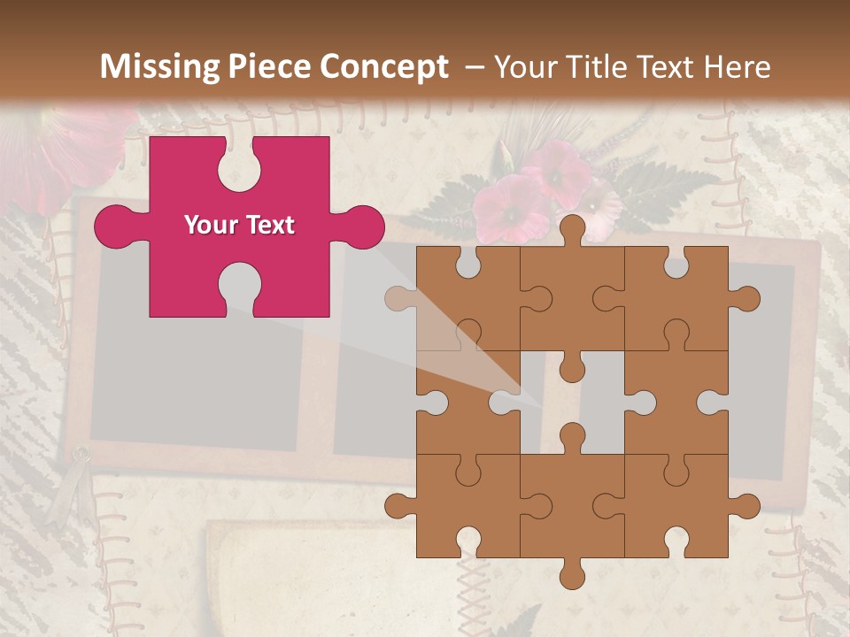 Album Photo Frame PowerPoint Template