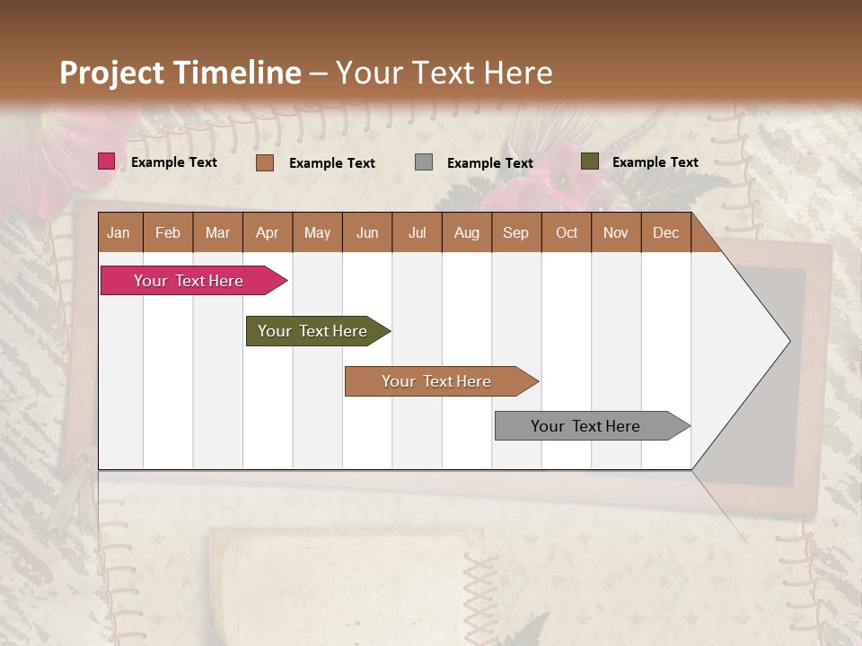 Album Photo Frame PowerPoint Template