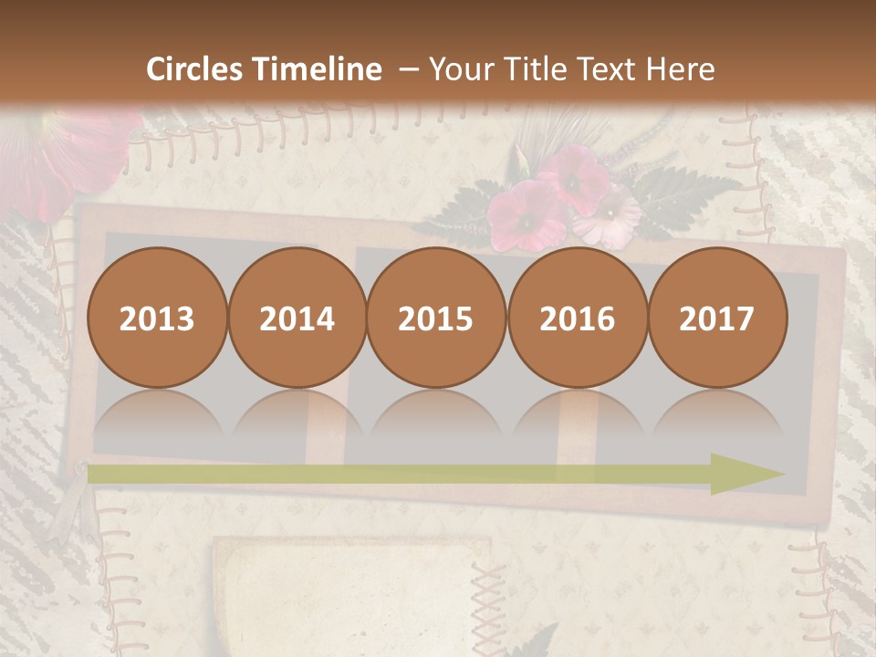 Album Photo Frame PowerPoint Template