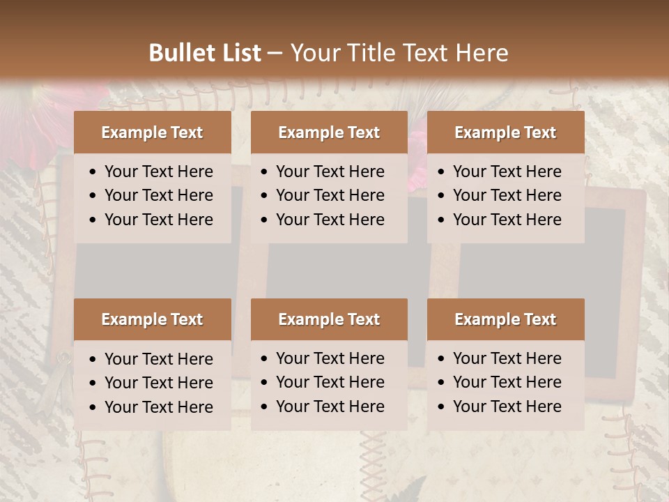 Album Photo Frame PowerPoint Template