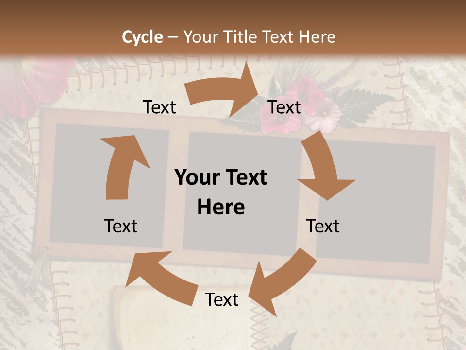 Album Photo Frame PowerPoint Template