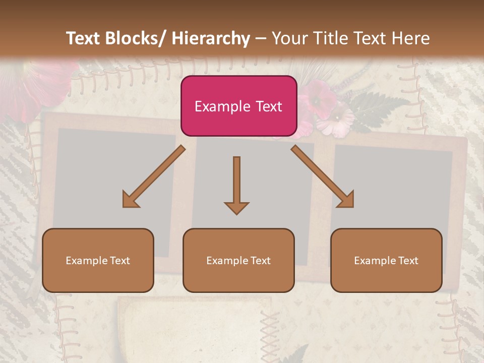 Album Photo Frame PowerPoint Template