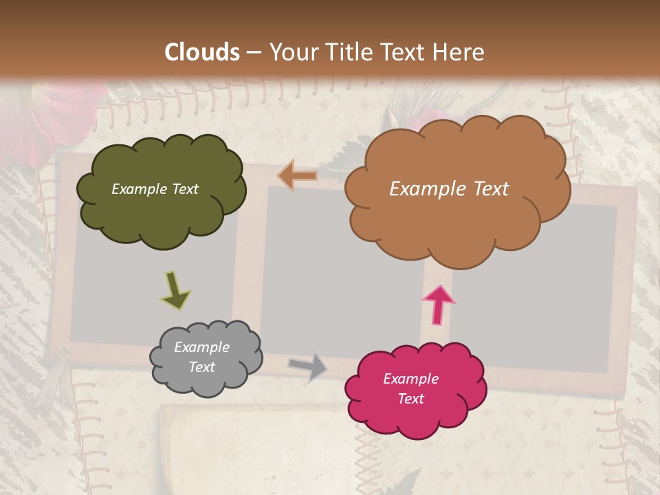 Album Photo Frame PowerPoint Template