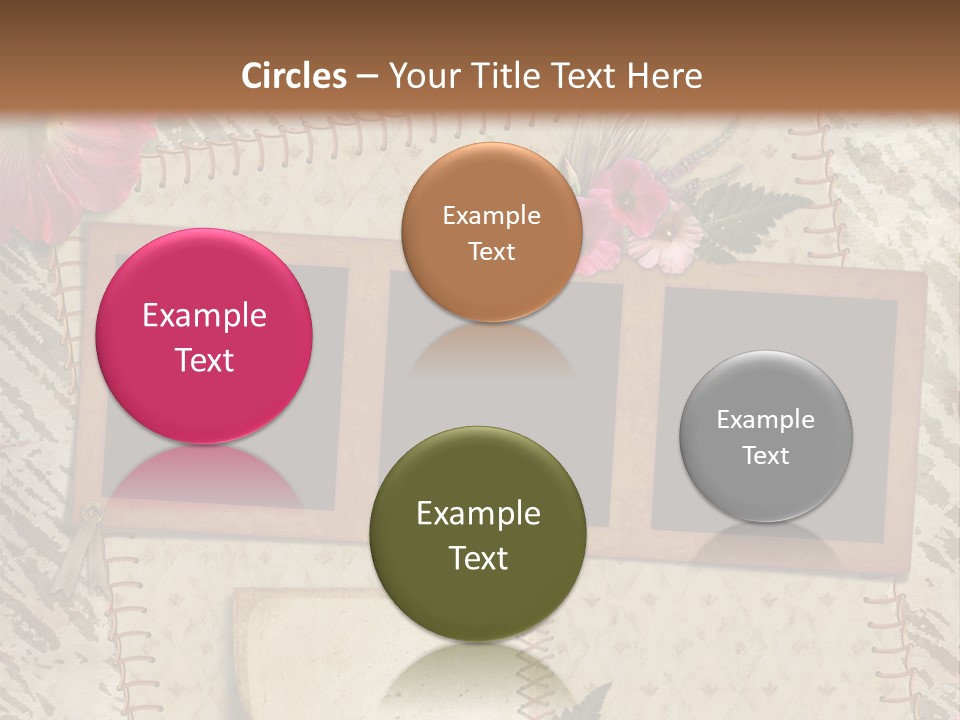 Album Photo Frame PowerPoint Template